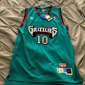 Adidas NBA Hardwood Classics Mike Bibby Vancouver Grizzlies Jersey